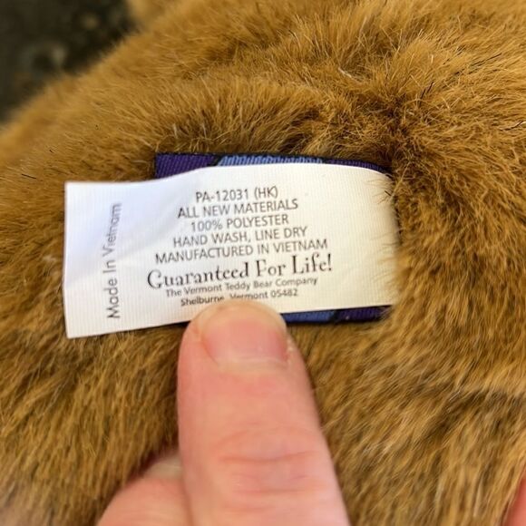 Friend For Life Teddy Bear Brown Plush  Stuffed animal collectible - Picture 8 of 8